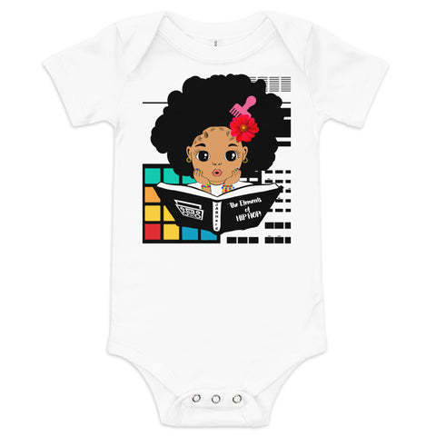 ELEMENTS OF HIP-HOP! Baby short sleeve one piece