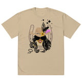WESTERN COWGIRL Oversized faded t-shirt