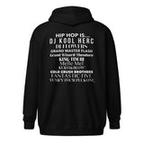 HIP HOP IS… heavy blend zip hoodie