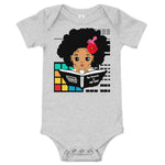 ELEMENTS OF HIP-HOP! Baby short sleeve one piece