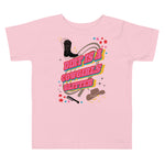 DIRT IS A COWGIRLS GLITTER! Toddler Short Sleeve Tee