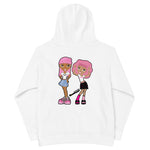 PINKY DU! Kids fleece hoodie